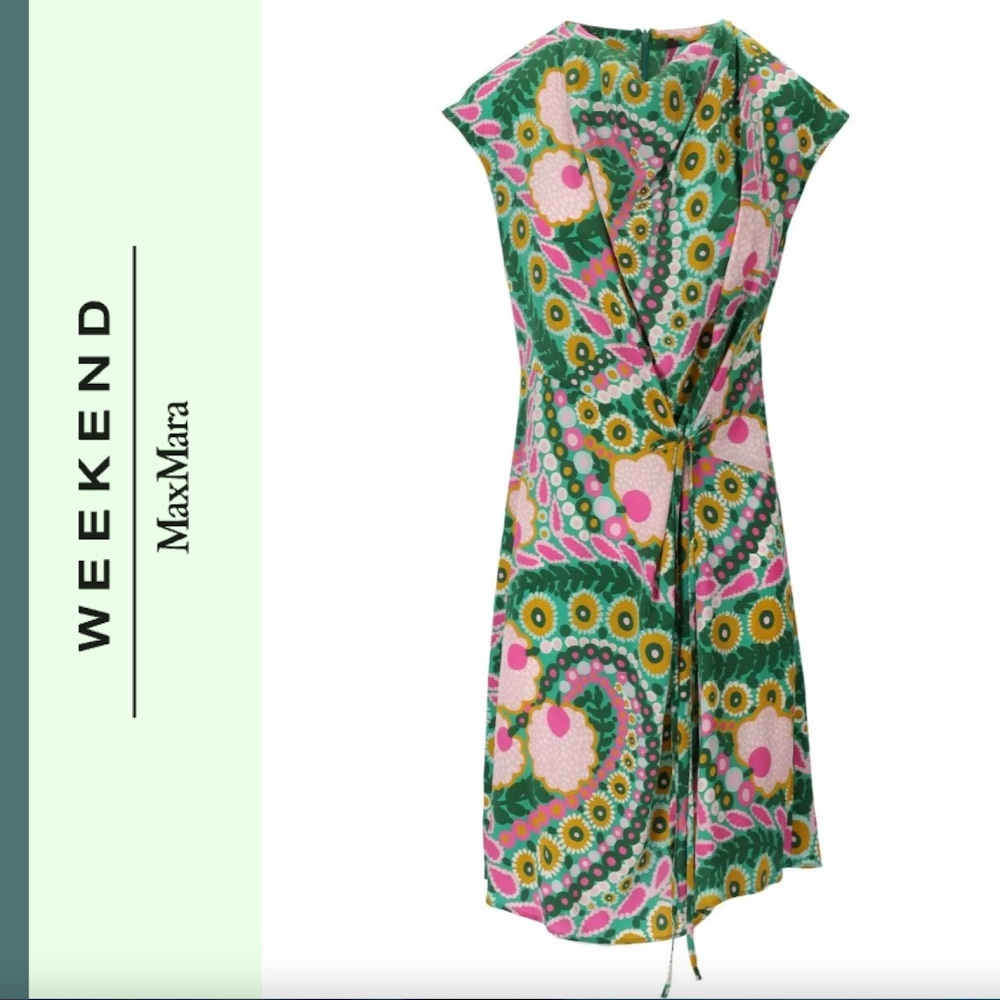 Max Mara Weekend Sagoma Green Dress